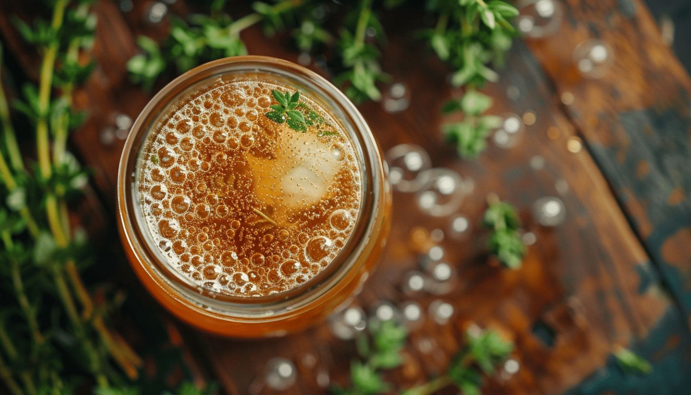Kombucha fait maison secrets de fermentation pour une boisson réussie