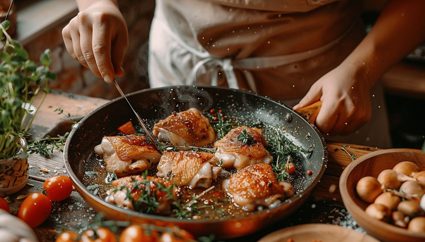 Préparer un repas familial rapide : cuisses de poulet faciles et savoureuses