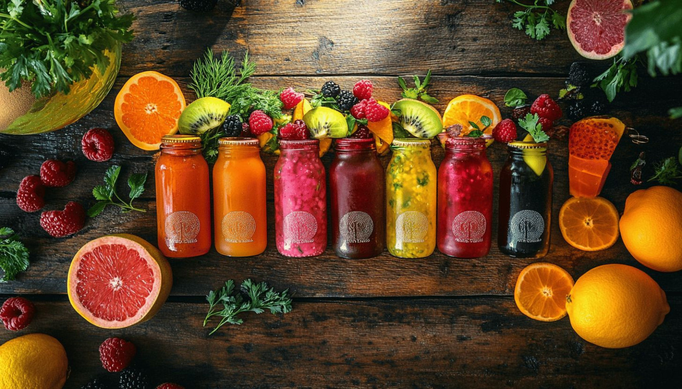 Sélection de boissons énergisantes naturelles pour booster votre journée
